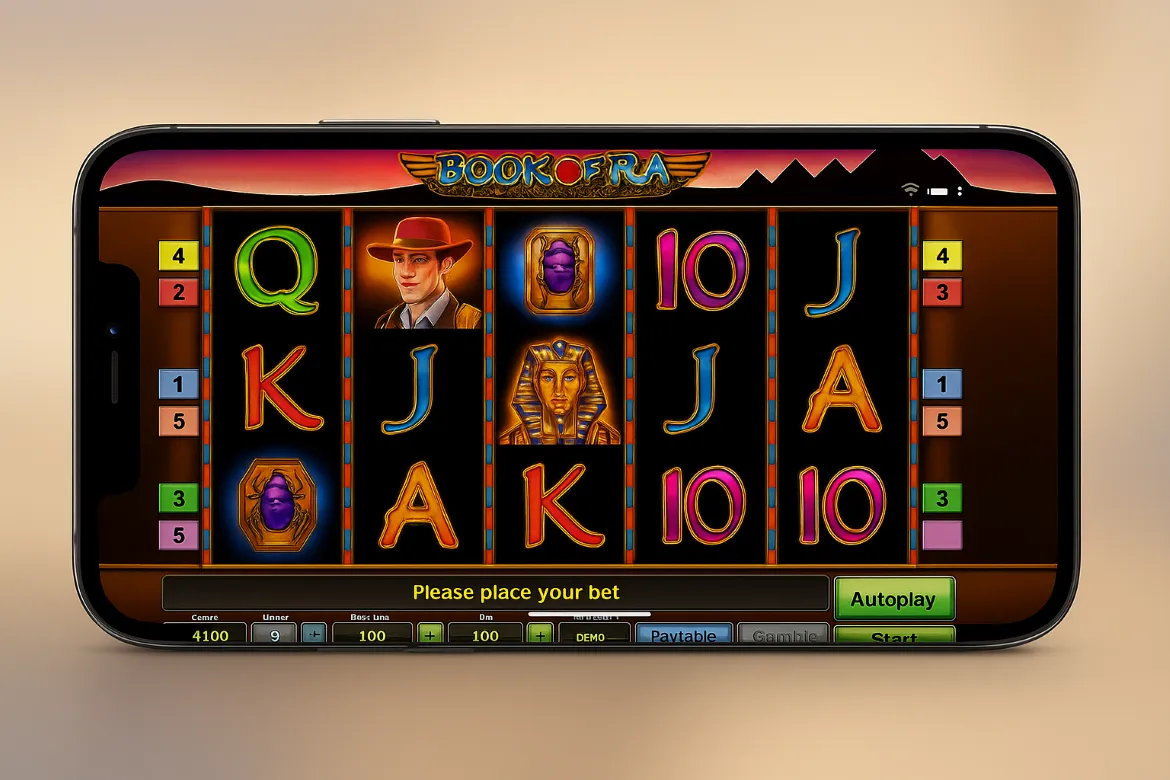 Book of Ra app